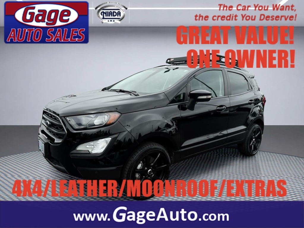 Used 2018 Ford EcoSport SES SUV