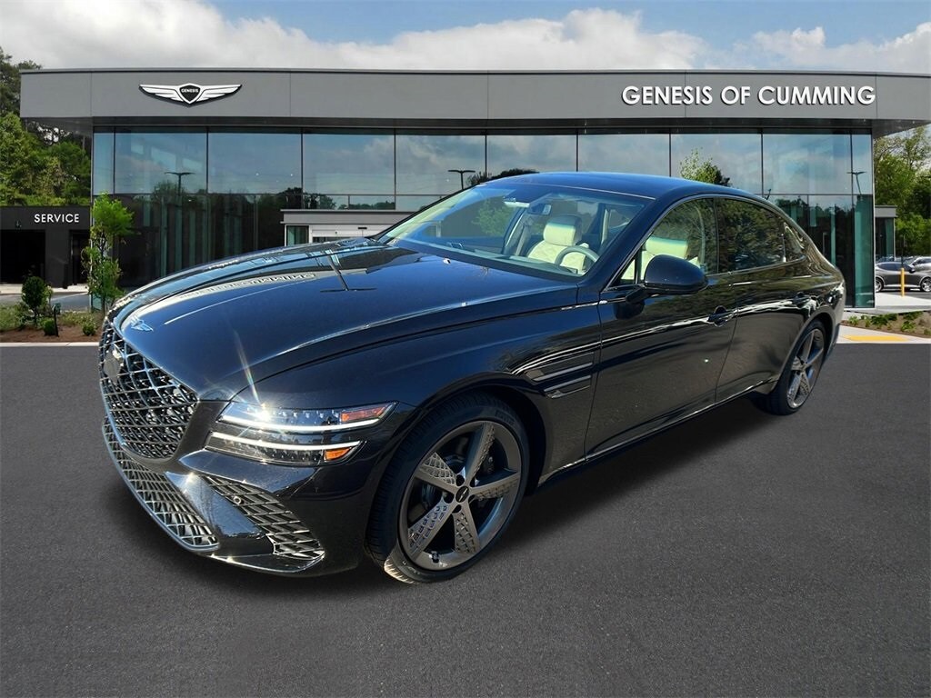 New 2025 Genesis G80 3.5T Sport Prestige AWD Sedan