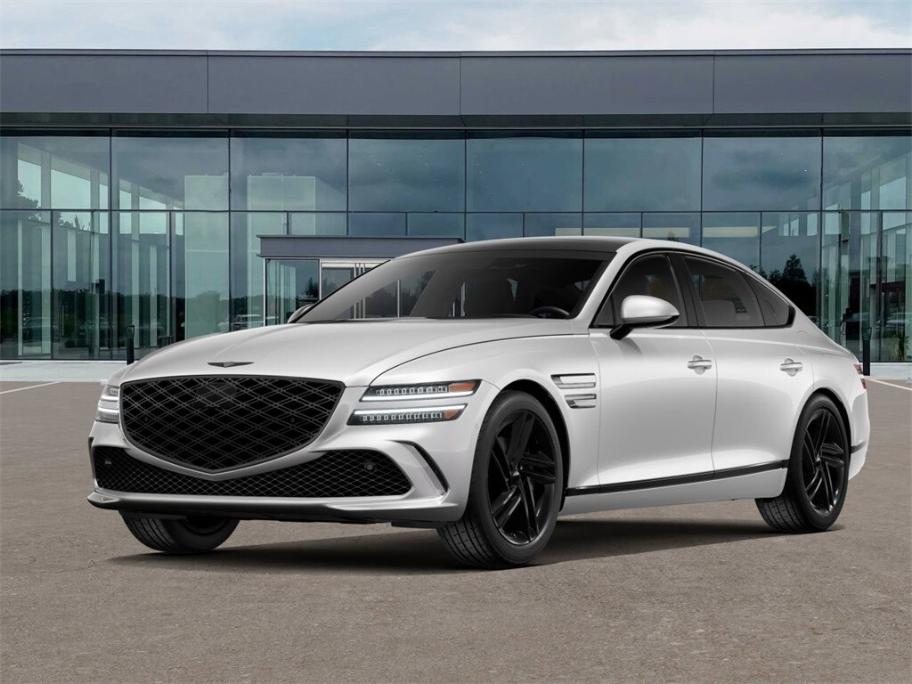 New 2026 Genesis G80 3.5T Prestige Black Sedan