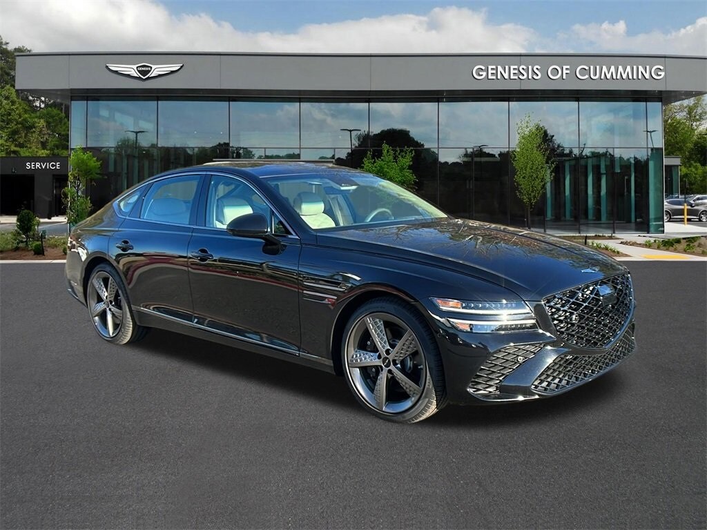 New 2025 Genesis G80 3.5T Sport Prestige AWD Sedan