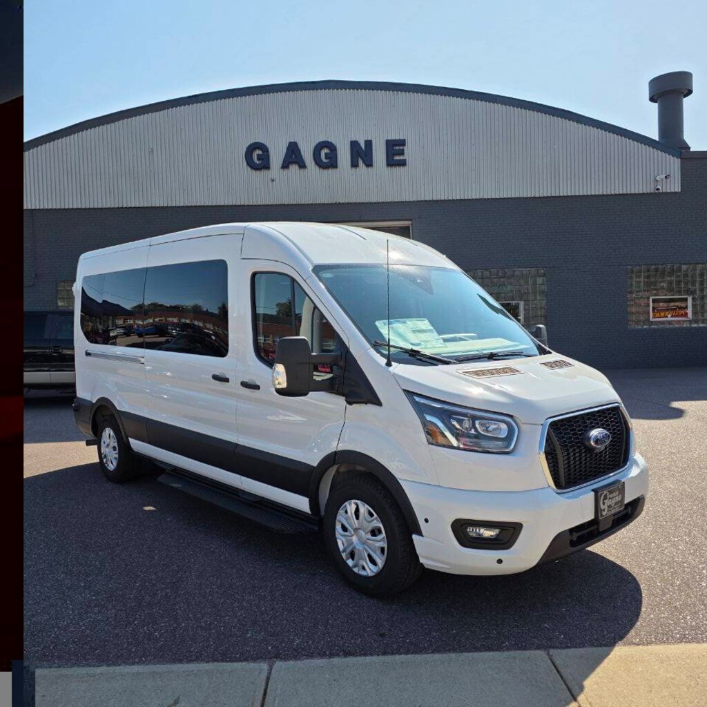 New 2025 Ford Transit-350 Passenger XLT 15-PASSENGER MEDUM ROOF LWB Full-Size