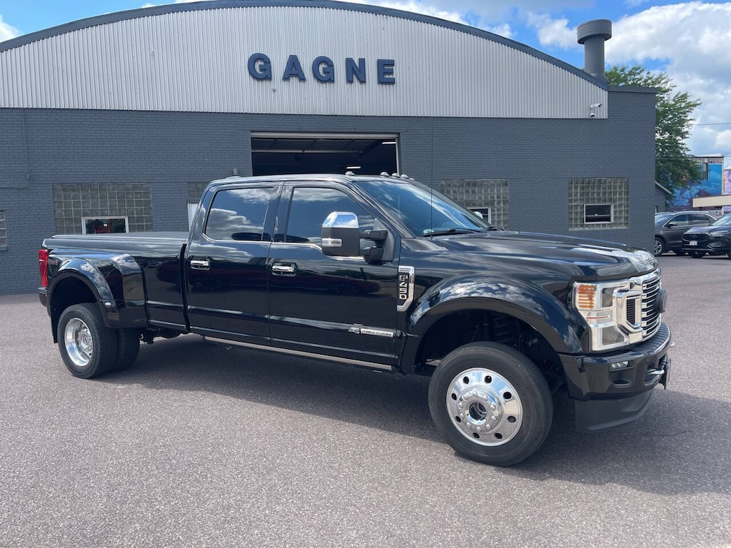 Used 2021 Ford F-450 Super Duty Platinum 4x4 4dr Crew Cab 8 ft. LB DRW Pickup Pickup Truck