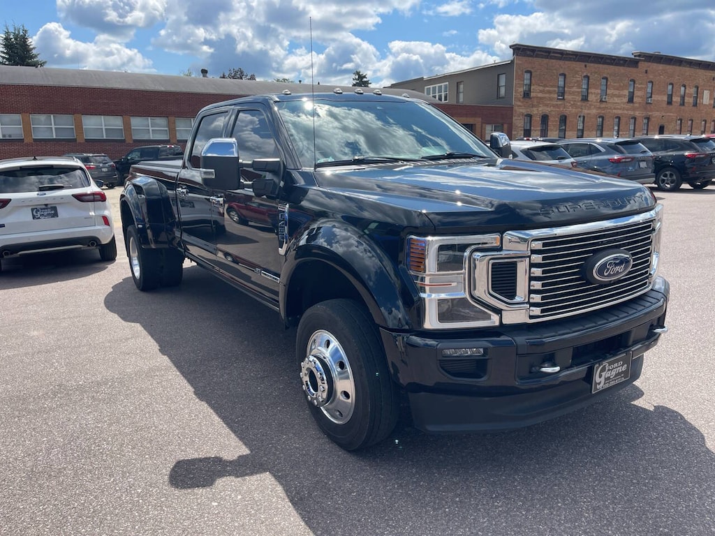 Used 2021 Ford F-450 Super Duty Platinum 4x4 4dr Crew Cab 8 ft. LB DRW Pickup Pickup Truck