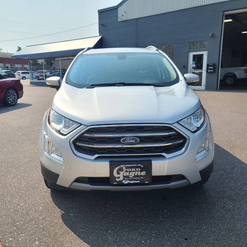 Used 2018 Ford Ecosport Titanium with VIN MAJ6P1WL9JC175477 for sale in Princeton, WI