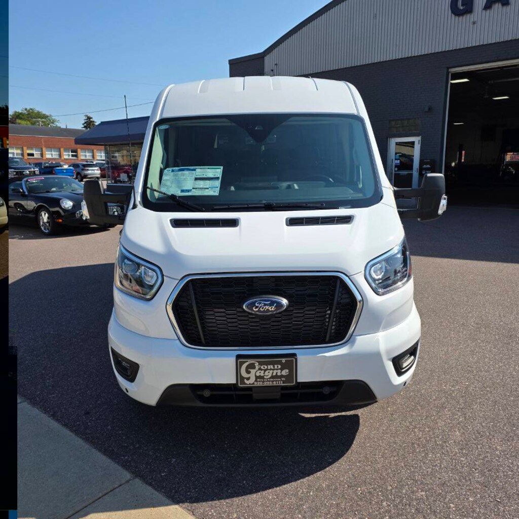 New 2025 Ford Transit-350 Passenger XLT 15-PASSENGER MEDUM ROOF LWB Full-Size