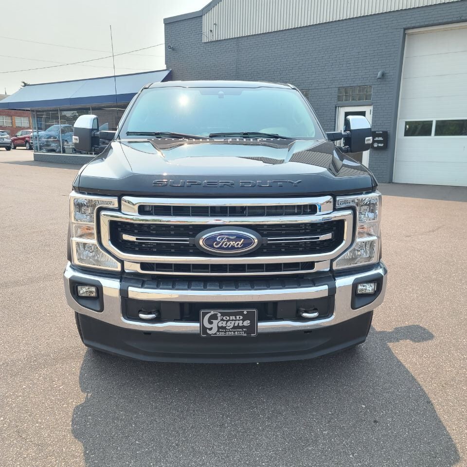 Used 2021 Ford F-250 Super Duty Lariat with VIN 1FT7W2BT2MEC21379 for sale in Princeton, WI