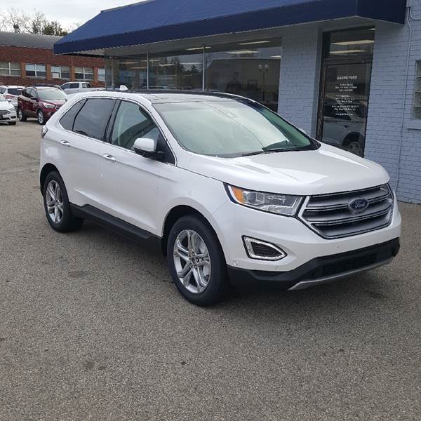 New 2018 Ford Edge Titanium AWD 4dr Crossover SUV