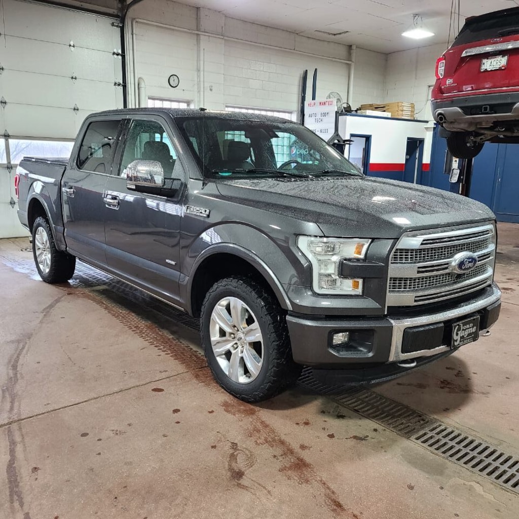 Used 2015 Ford F-150 Platinum SuperCrew 4x4 5.5 ft Bed Pickup Truck