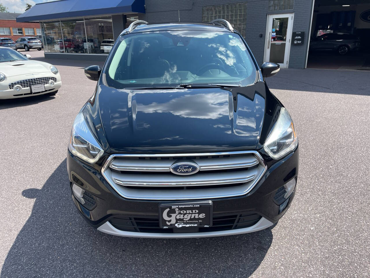 Used 2018 Ford Escape Titanium with VIN 1FMCU9J99JUD42023 for sale in Princeton, WI
