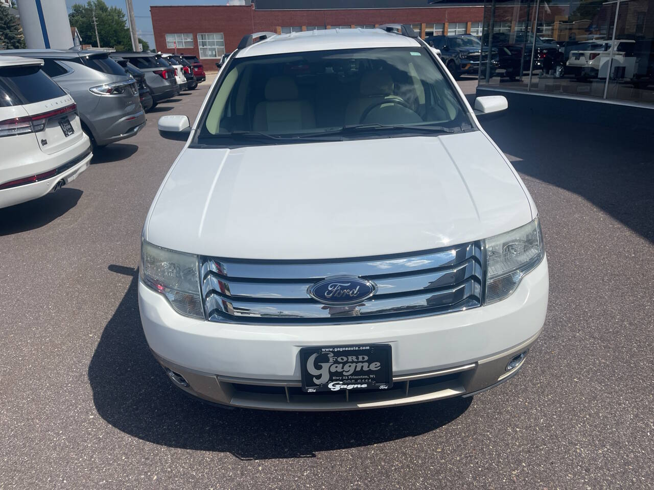 Used 2008 Ford Taurus X Eddie Bauer with VIN 1FMDK07W68GA15347 for sale in Princeton, WI