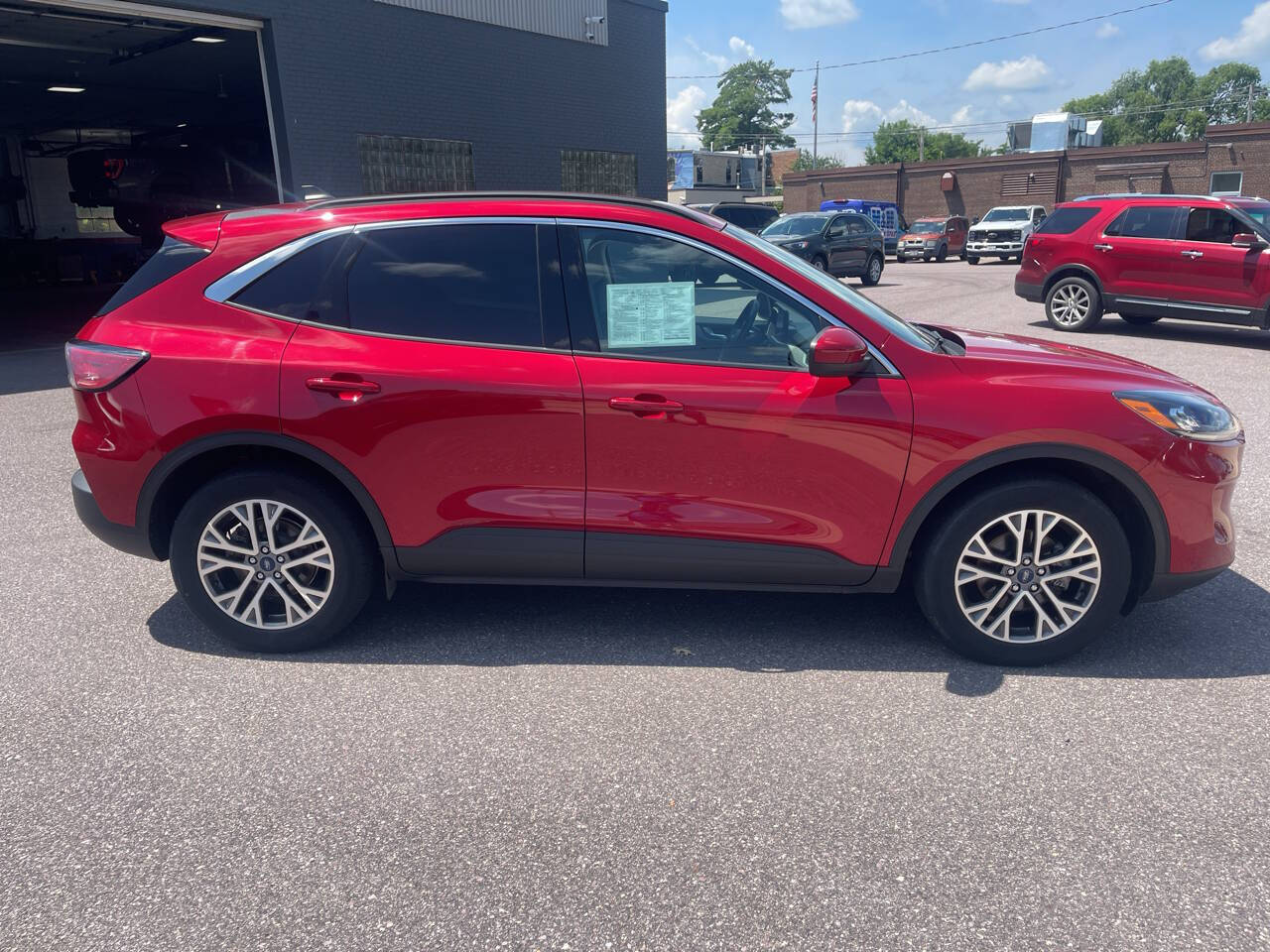 Used 2021 Ford Escape SEL with VIN 1FMCU9H6XMUA21558 for sale in Princeton, WI
