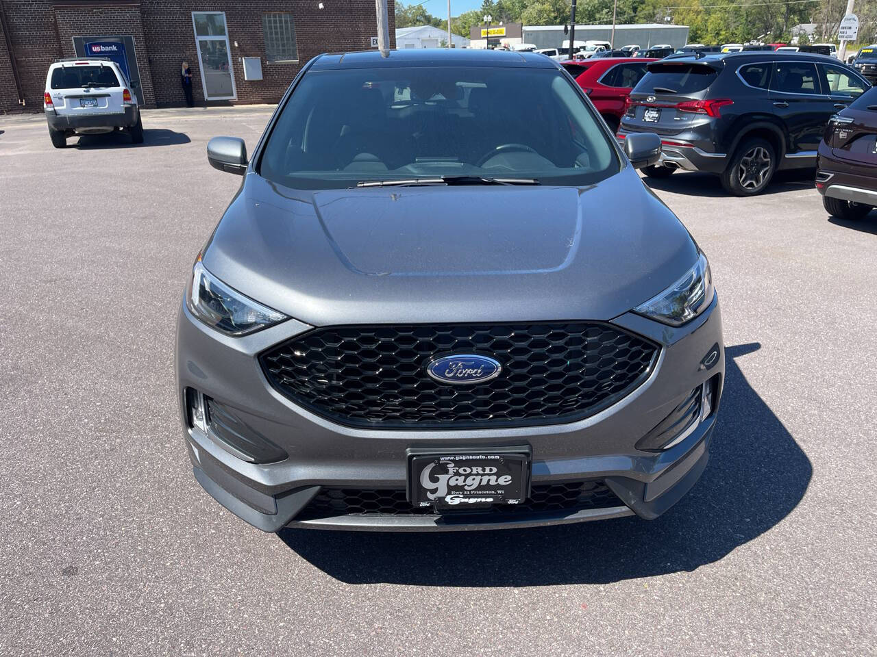 Used 2022 Ford Edge ST-Line with VIN 2FMPK4J95NBA80491 for sale in Princeton, WI