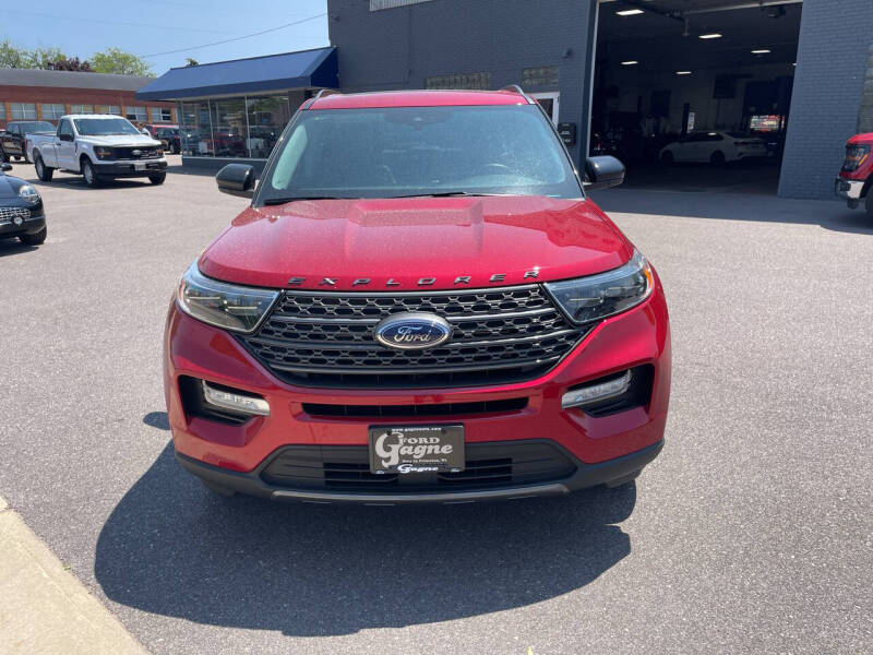 Used 2023 Ford Explorer XLT with VIN 1FMSK8DH1PGA91391 for sale in Princeton, WI