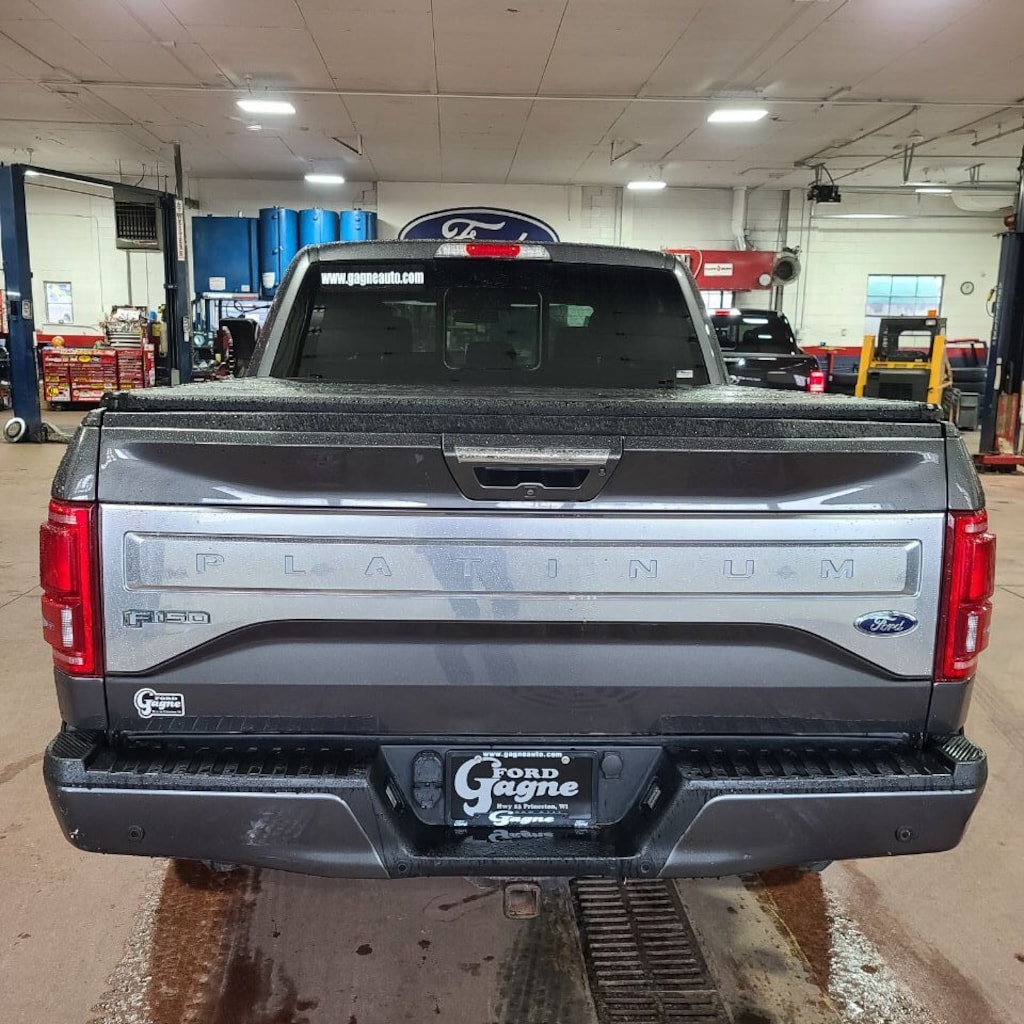 Used 2015 Ford F-150 Platinum SuperCrew 4x4 5.5 ft Bed Pickup Truck