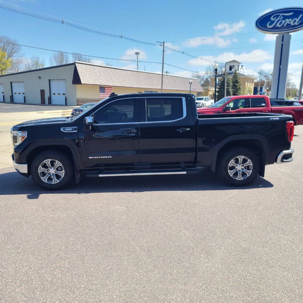 Used 2021 GMC Sierra 1500 SLE 4x4 4dr Crew Cab 5.8 ft. SB Pickup Truck