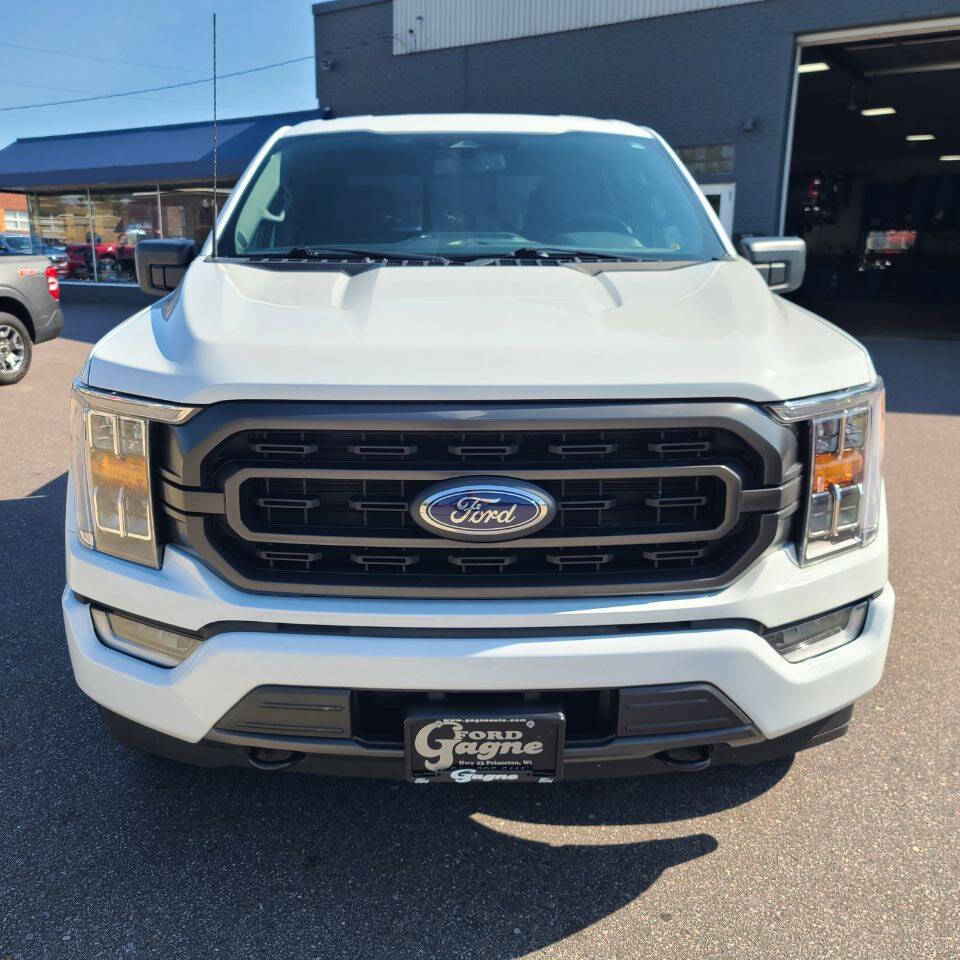 Used 2022 Ford F-150 XLT with VIN 1FTEW1EPXNFB81483 for sale in Princeton, WI