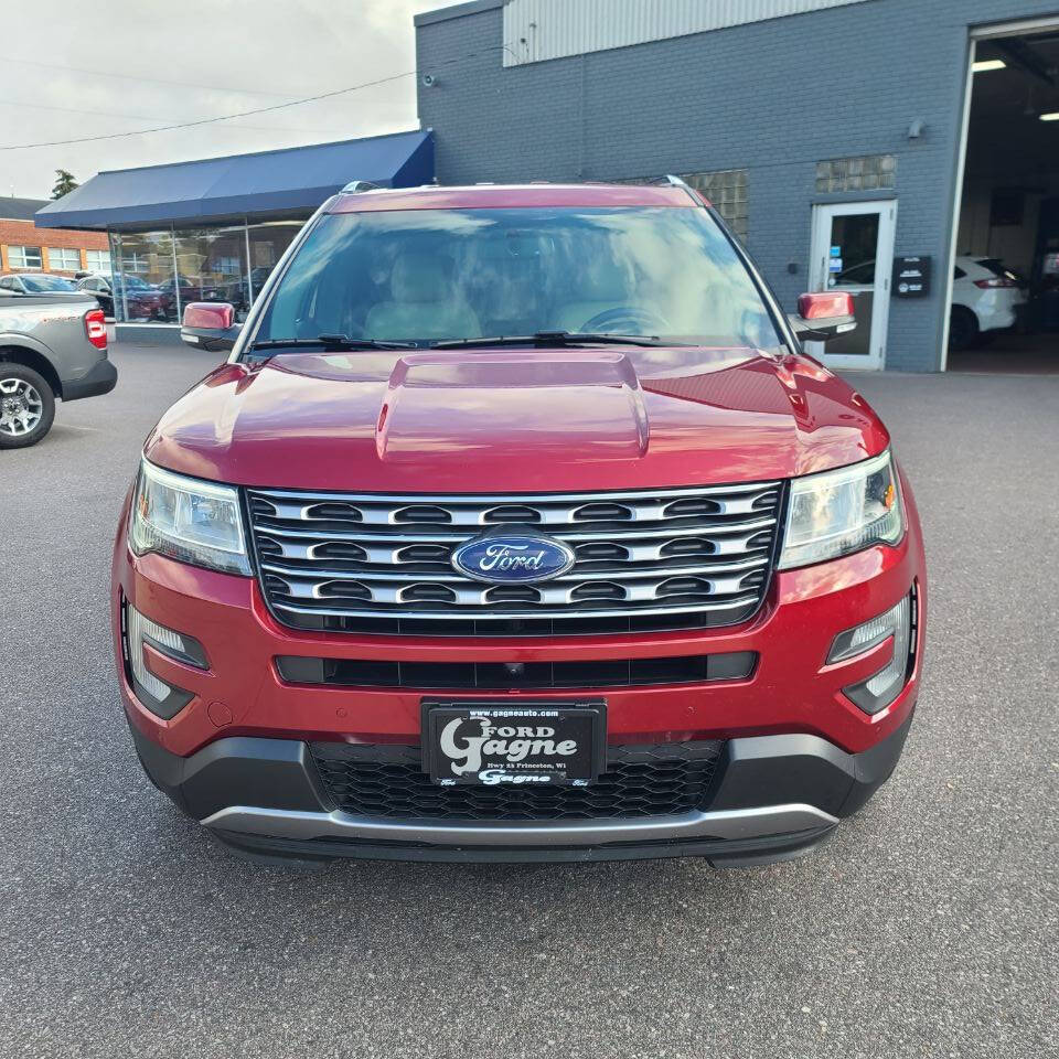 Used 2017 Ford Explorer Limited with VIN 1FM5K8F84HGB82067 for sale in Princeton, WI