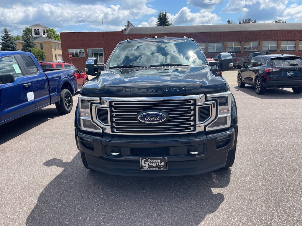 Used 2021 Ford F-450 Super Duty Platinum 4x4 4dr Crew Cab 8 ft. LB DRW Pickup Pickup Truck