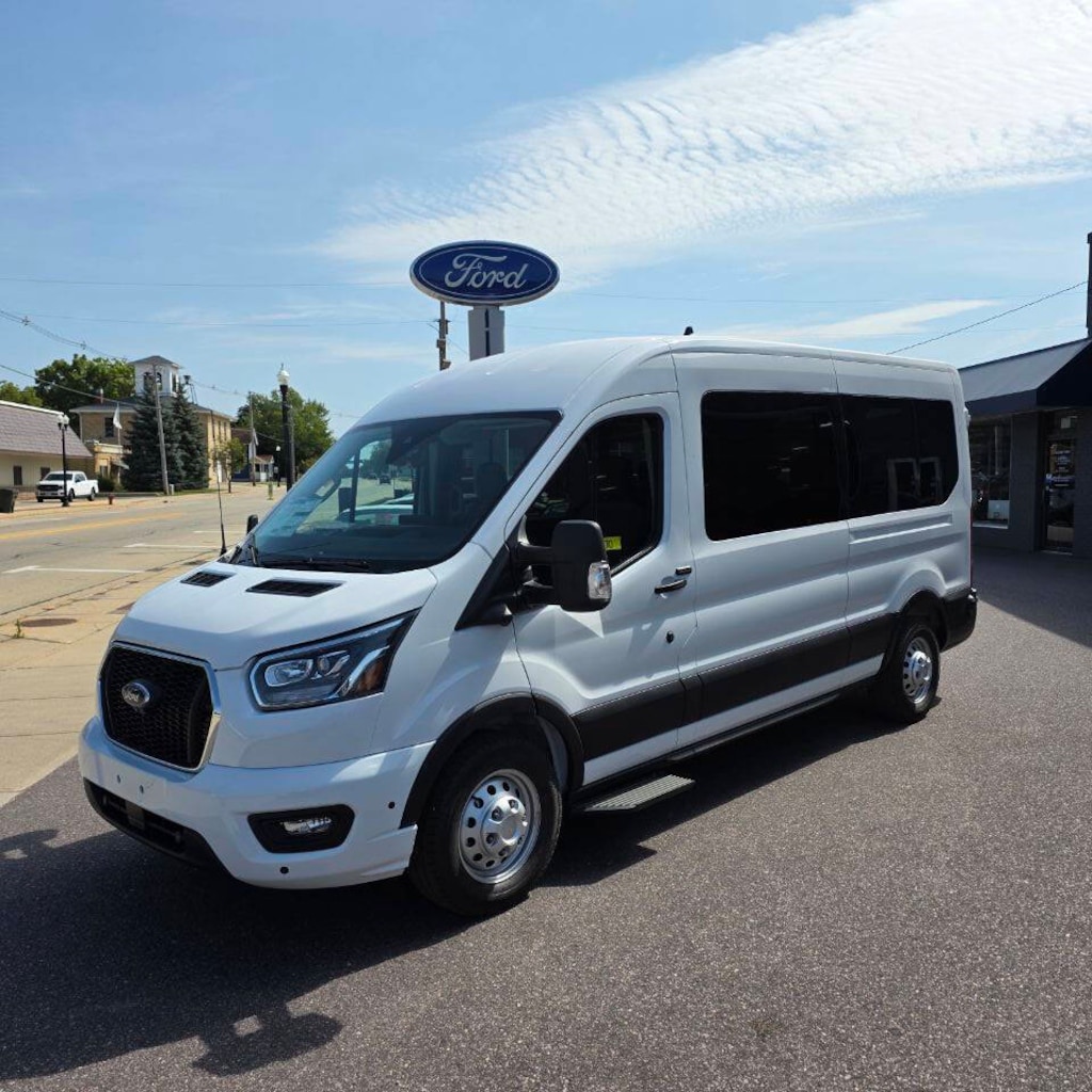 New 2025 Ford Transit-350 Passenger 350 XLT AWD 3dr LWB Medium Roof Passenger Van Full-Size