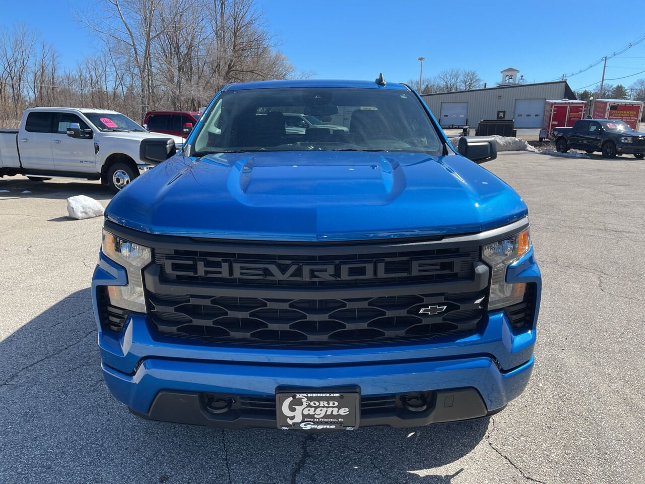 Used 2022 Chevrolet Silverado 1500 Custom with VIN 1GCPDBEK9NZ567500 for sale in Princeton, WI