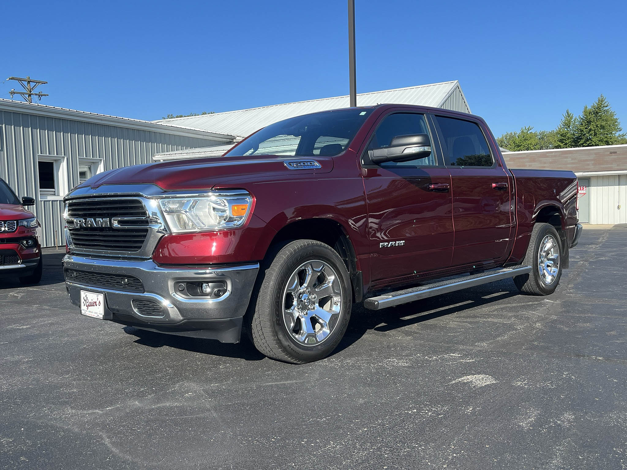 Used 2021 RAM Ram 1500 Pickup Big Horn/Lone Star with VIN 1C6SRFFTXMN729965 for sale in Fort Loramie, OH