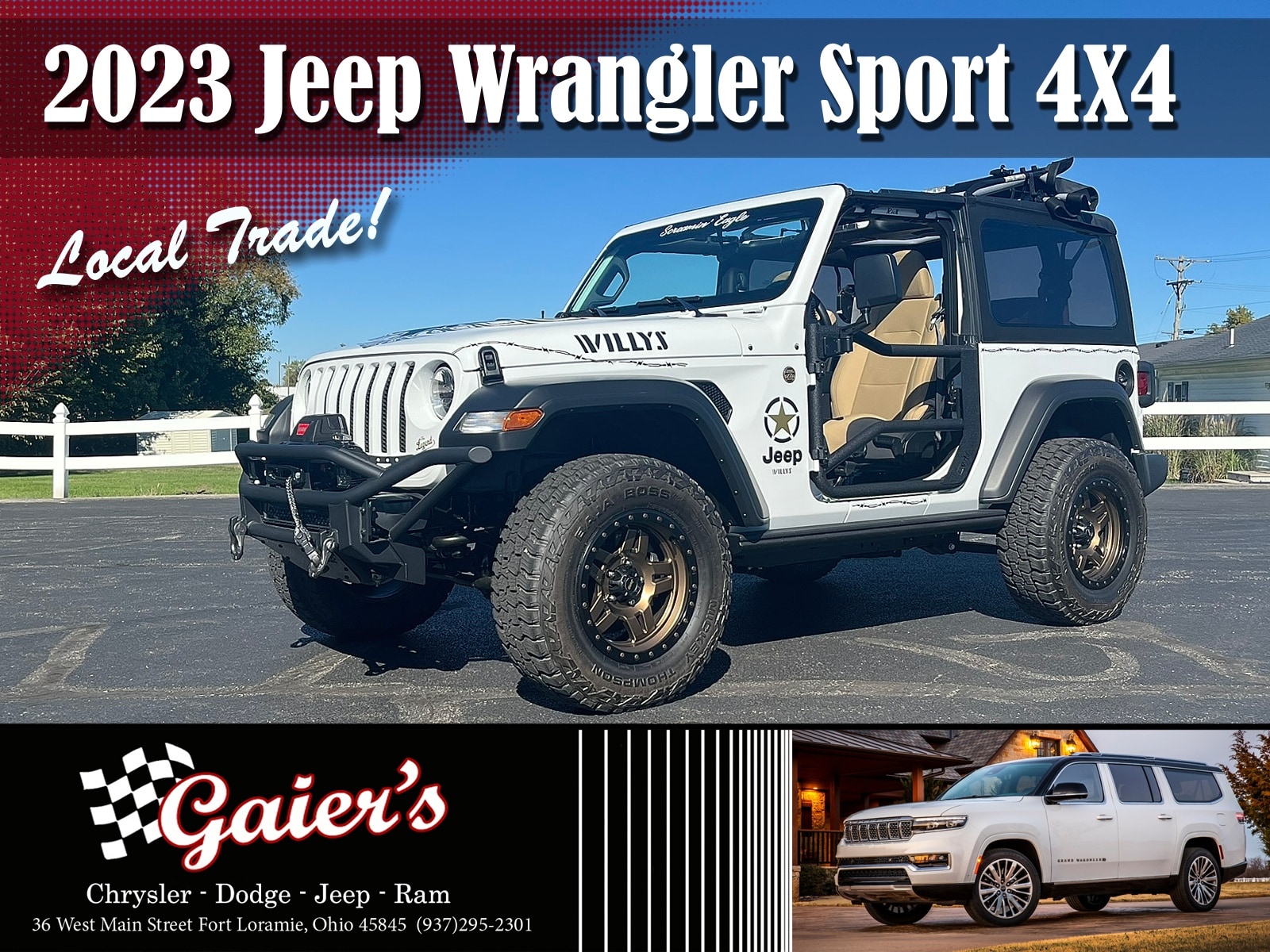 2023 Jeep Wrangler 2-Door Sport's photo