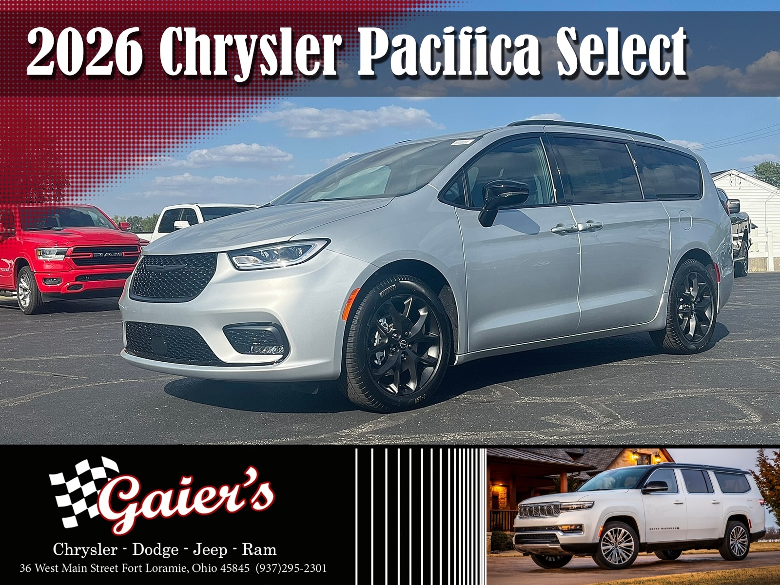 2026 Chrysler Pacifica Select's photo