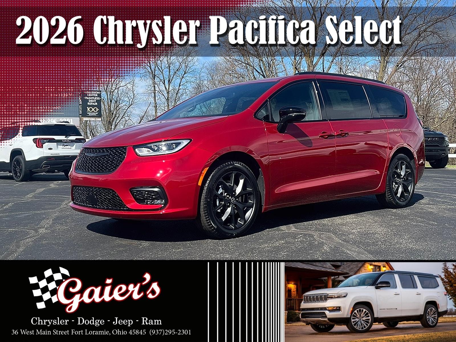 2026 Chrysler Pacifica Select's photo