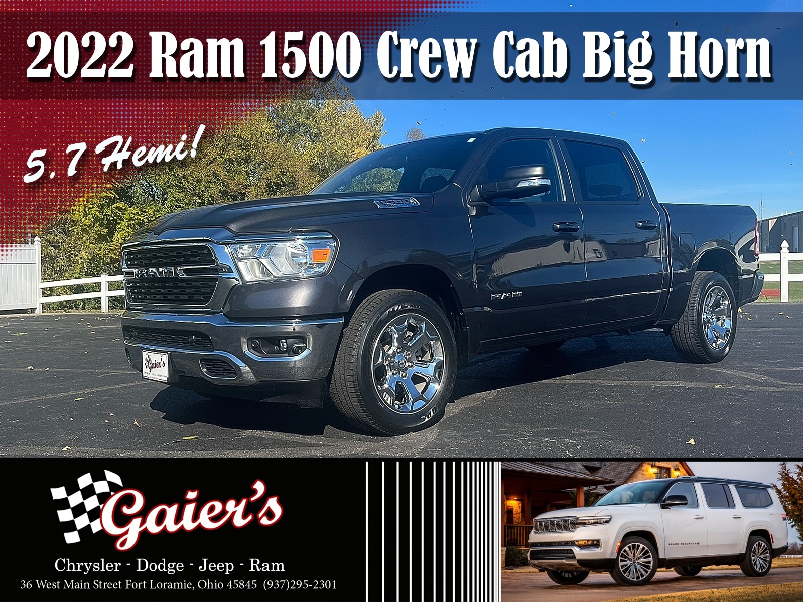 2022 RAM Ram 1500 Pickup Big Horn/Lone Star