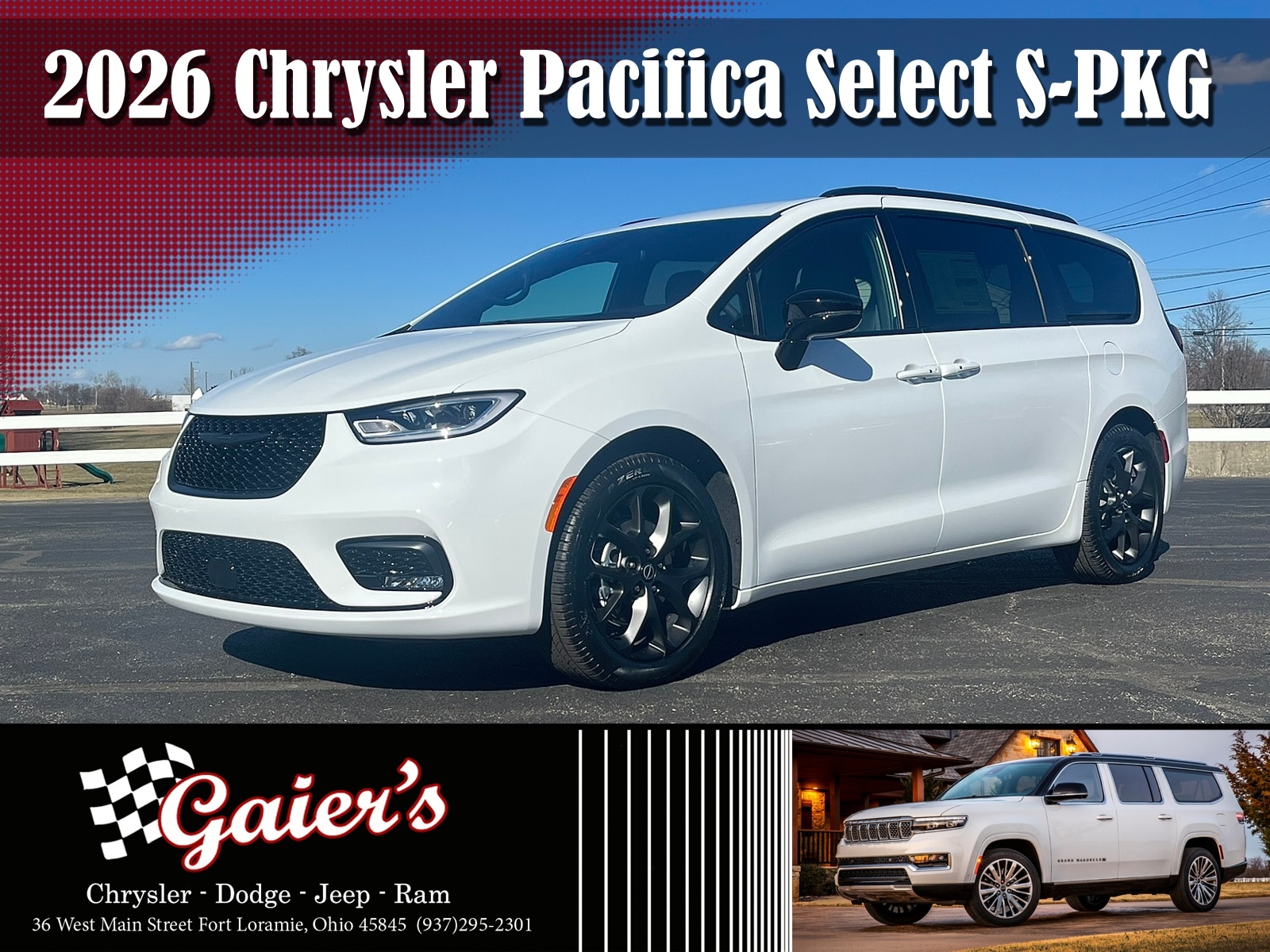 2026 Chrysler Pacifica Select's photo