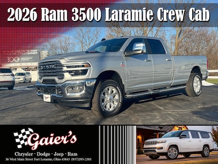 2026 Ram 3500 LARAMIE CREW CAB 4X4 8' BOX Pickup