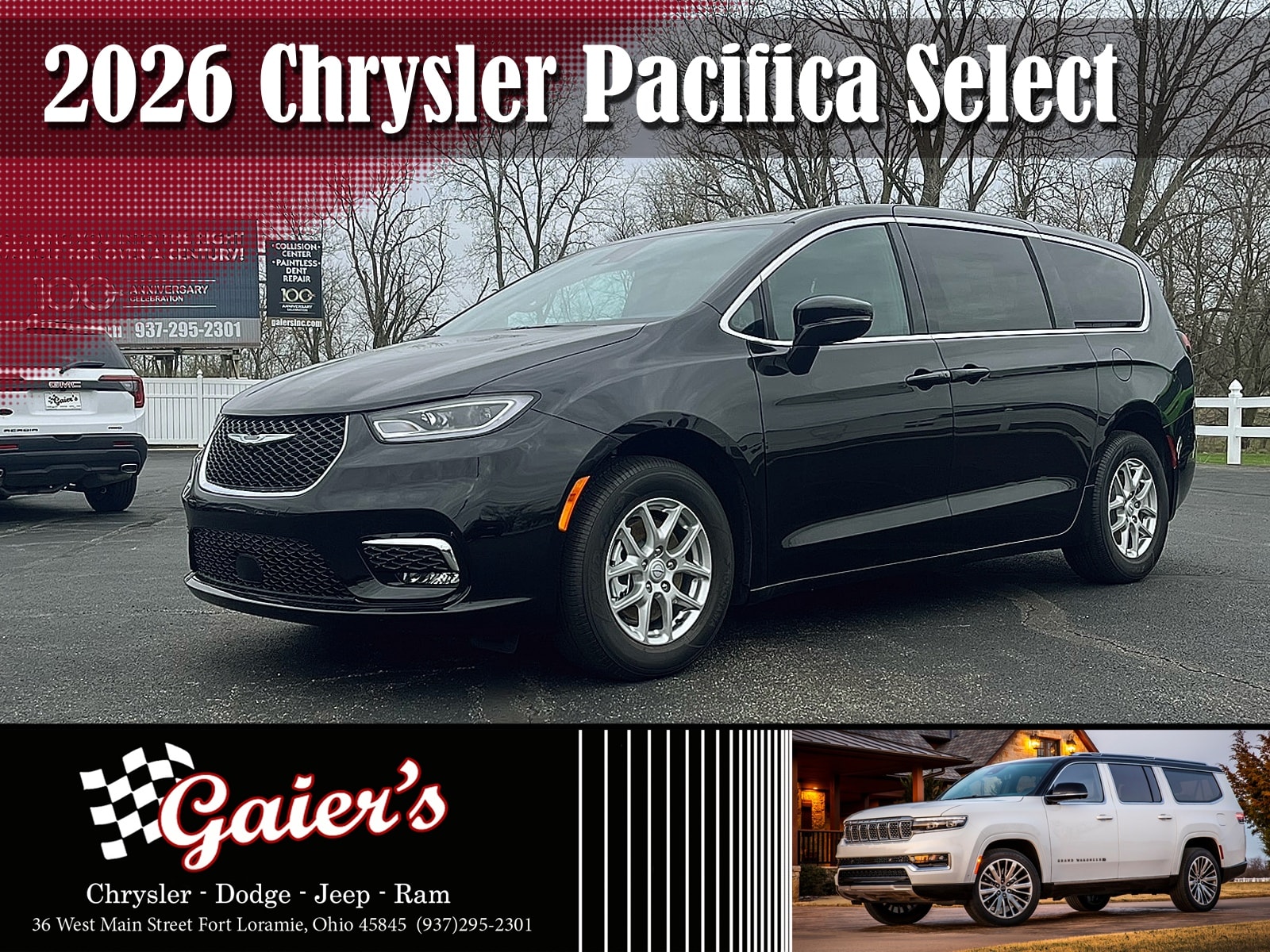 2026 Chrysler Pacifica Select's photo