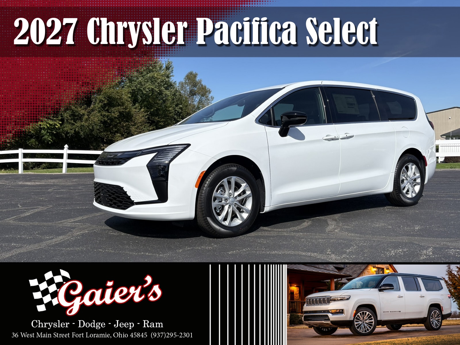 2027 Chrysler Pacifica Select
