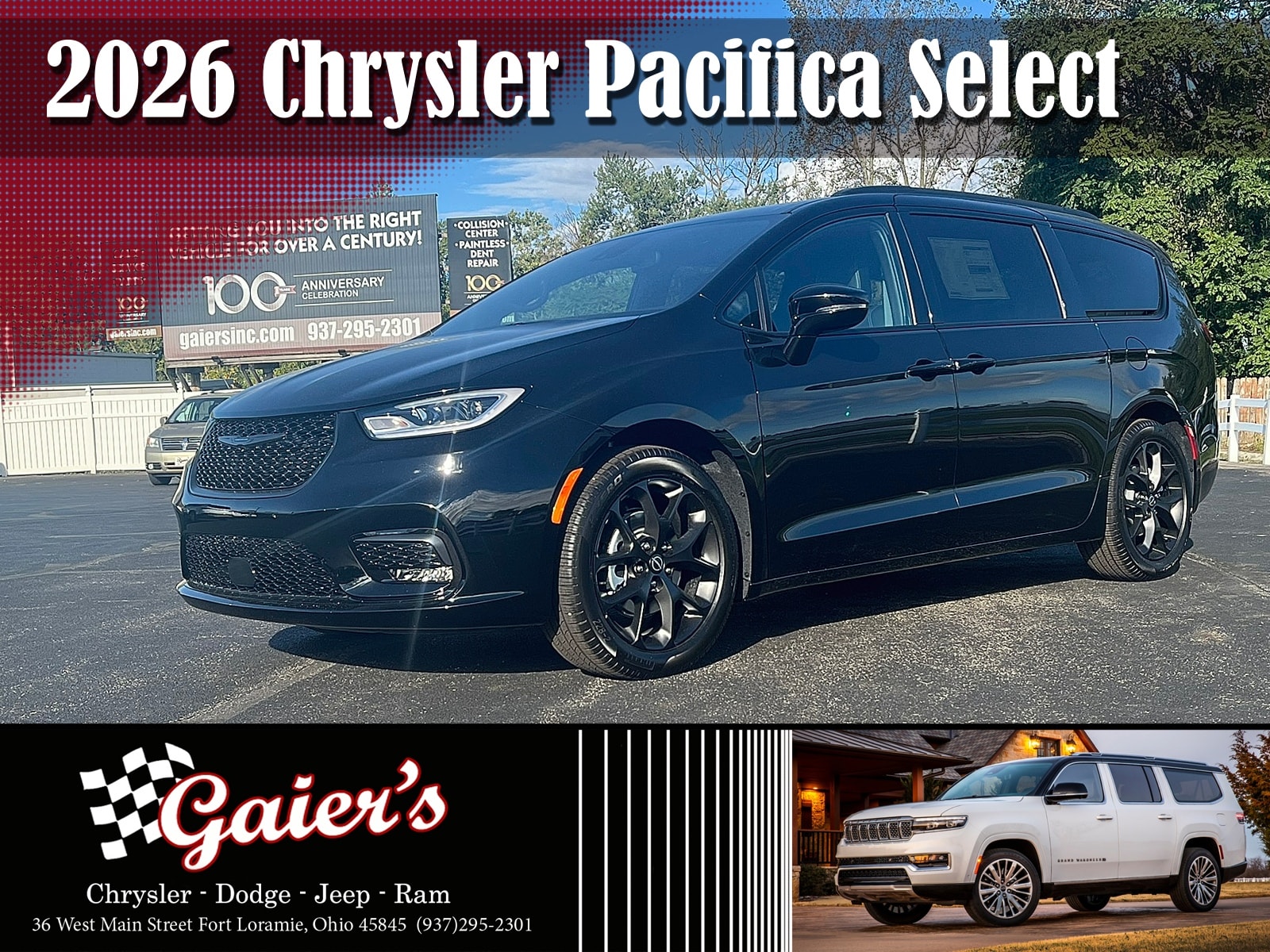 2026 Chrysler Pacifica Select's photo