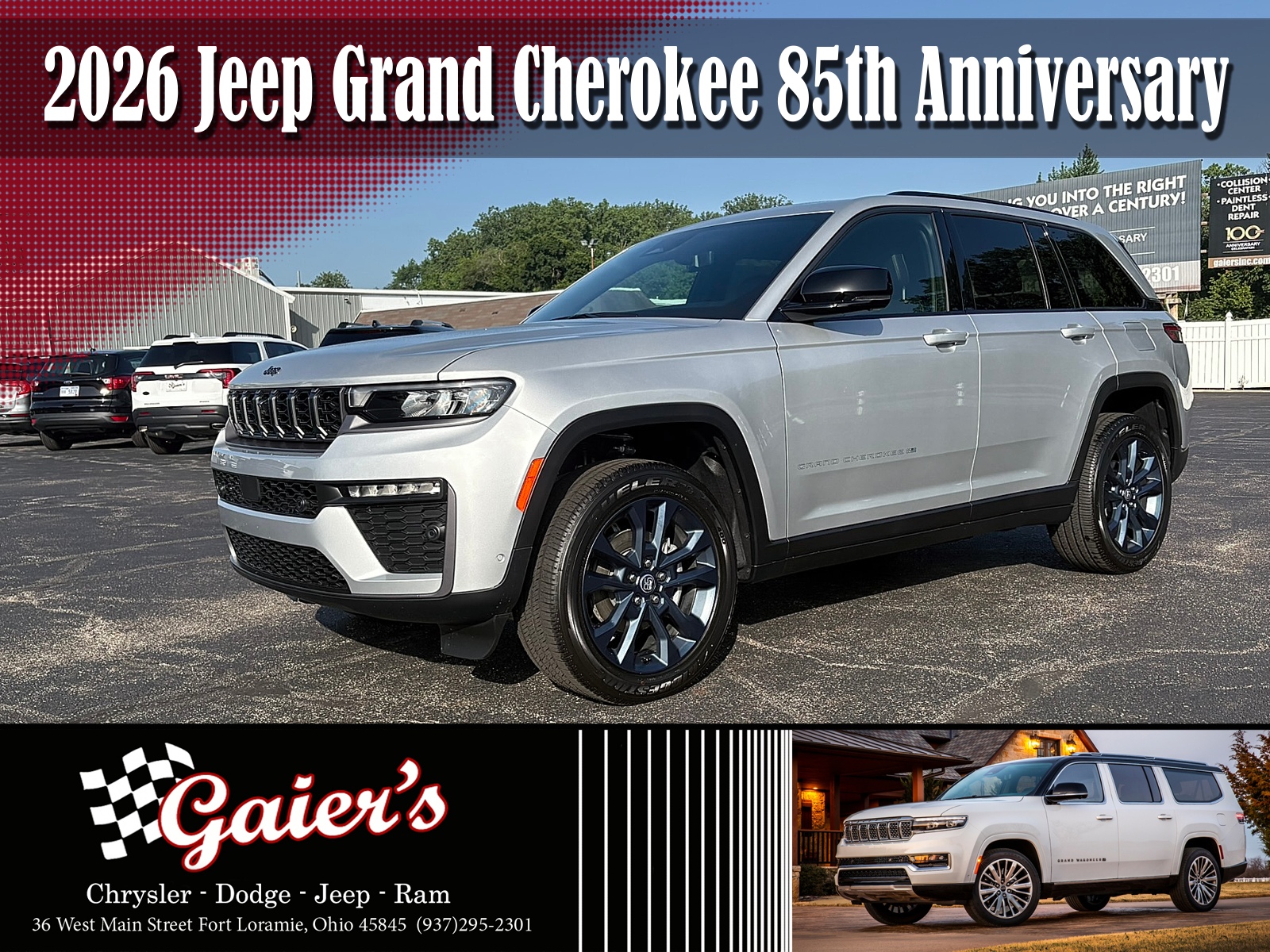 2026 Jeep Grand Cherokee 85th Anniversary Edition