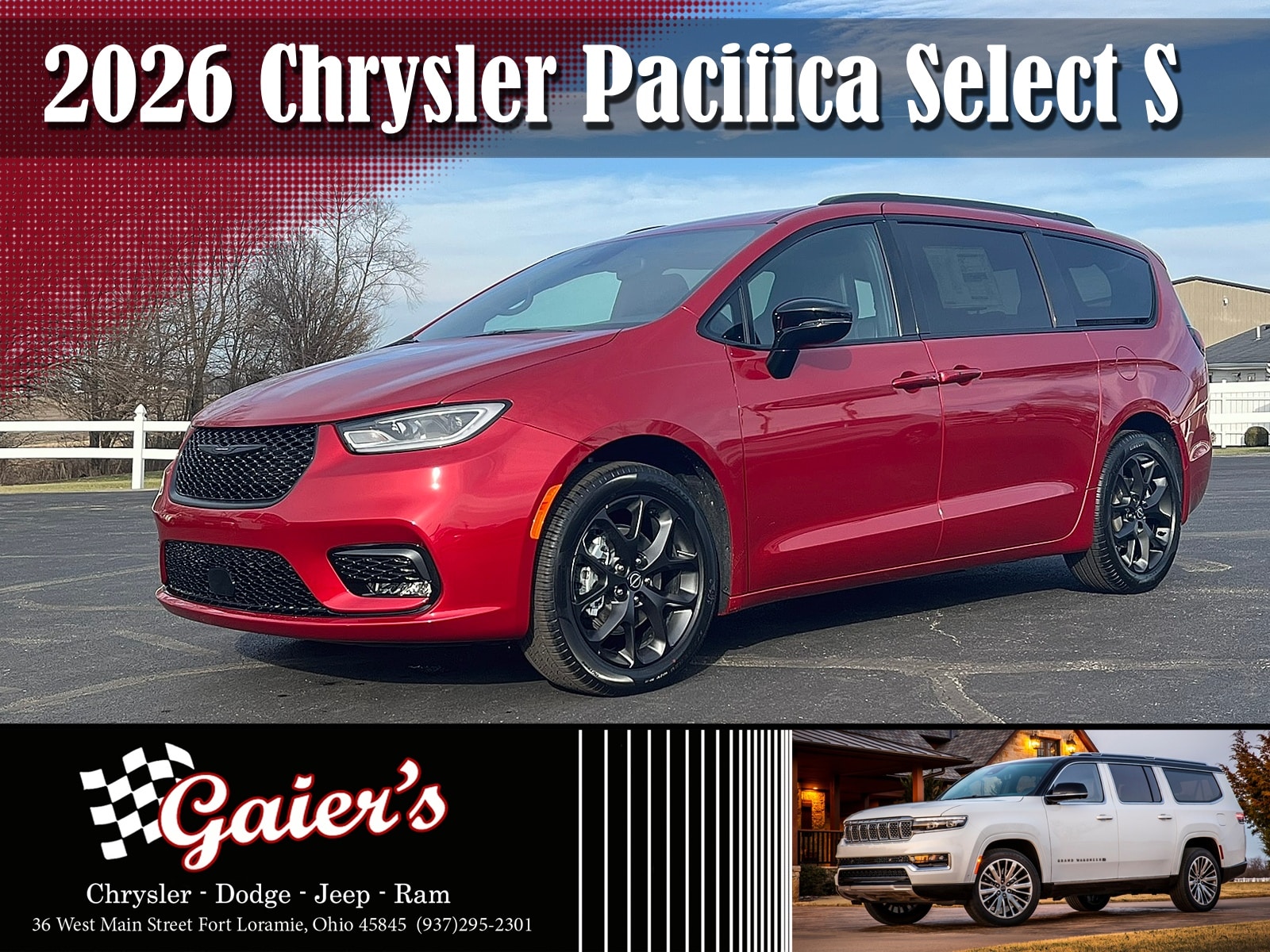 2026 Chrysler Pacifica Select's photo