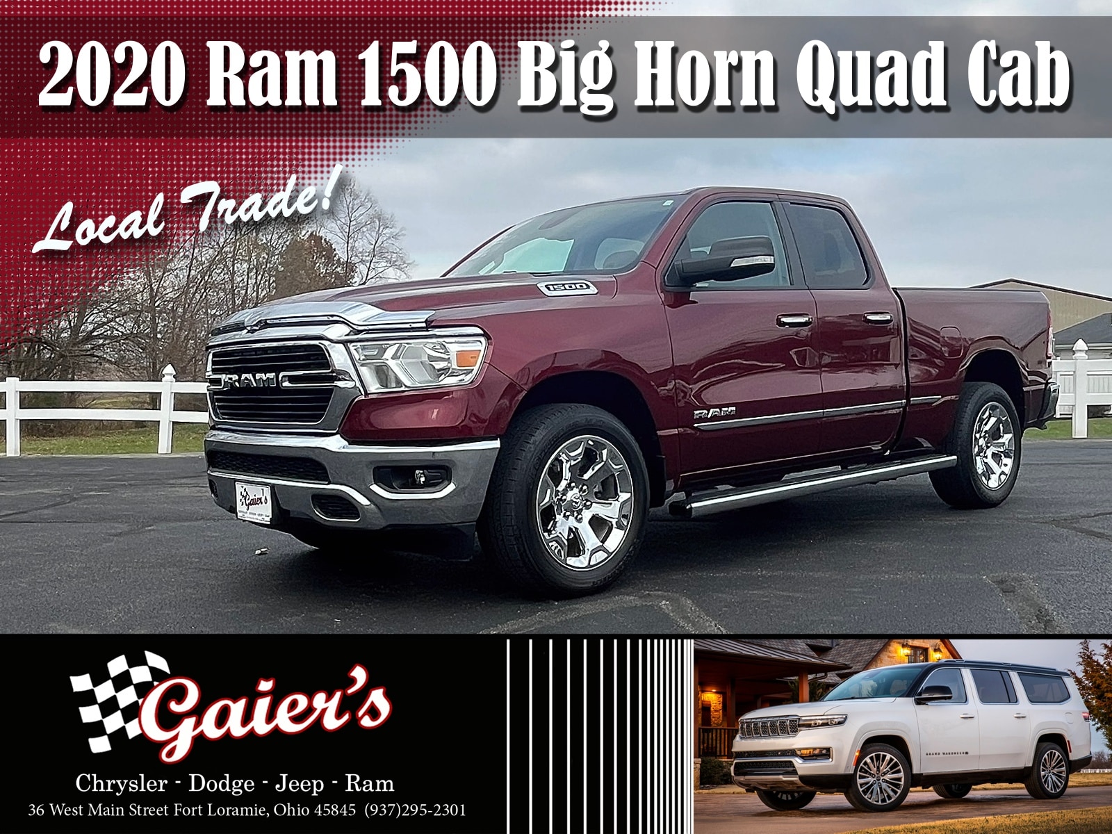 2020 RAM Ram 1500 Pickup Big Horn/Lone Star