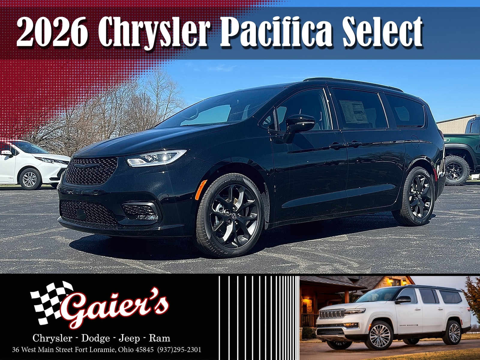 2026 Chrysler Pacifica Select's photo