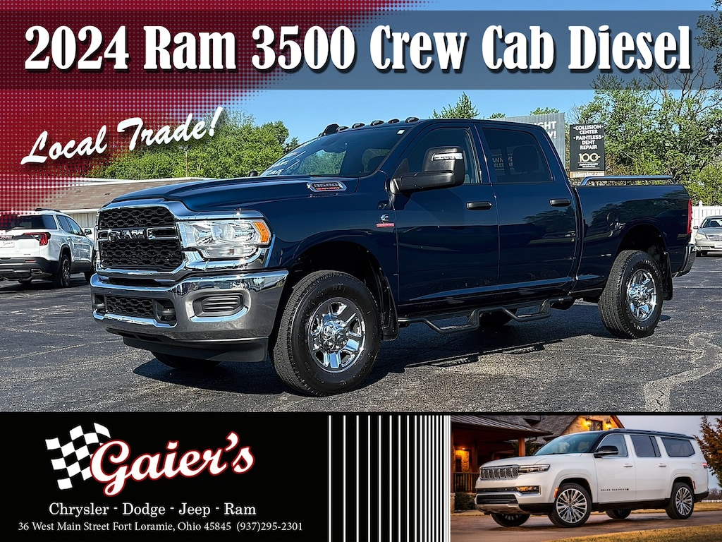 Used 2024 Ram 3500 Tradesman Truck Crew Cab