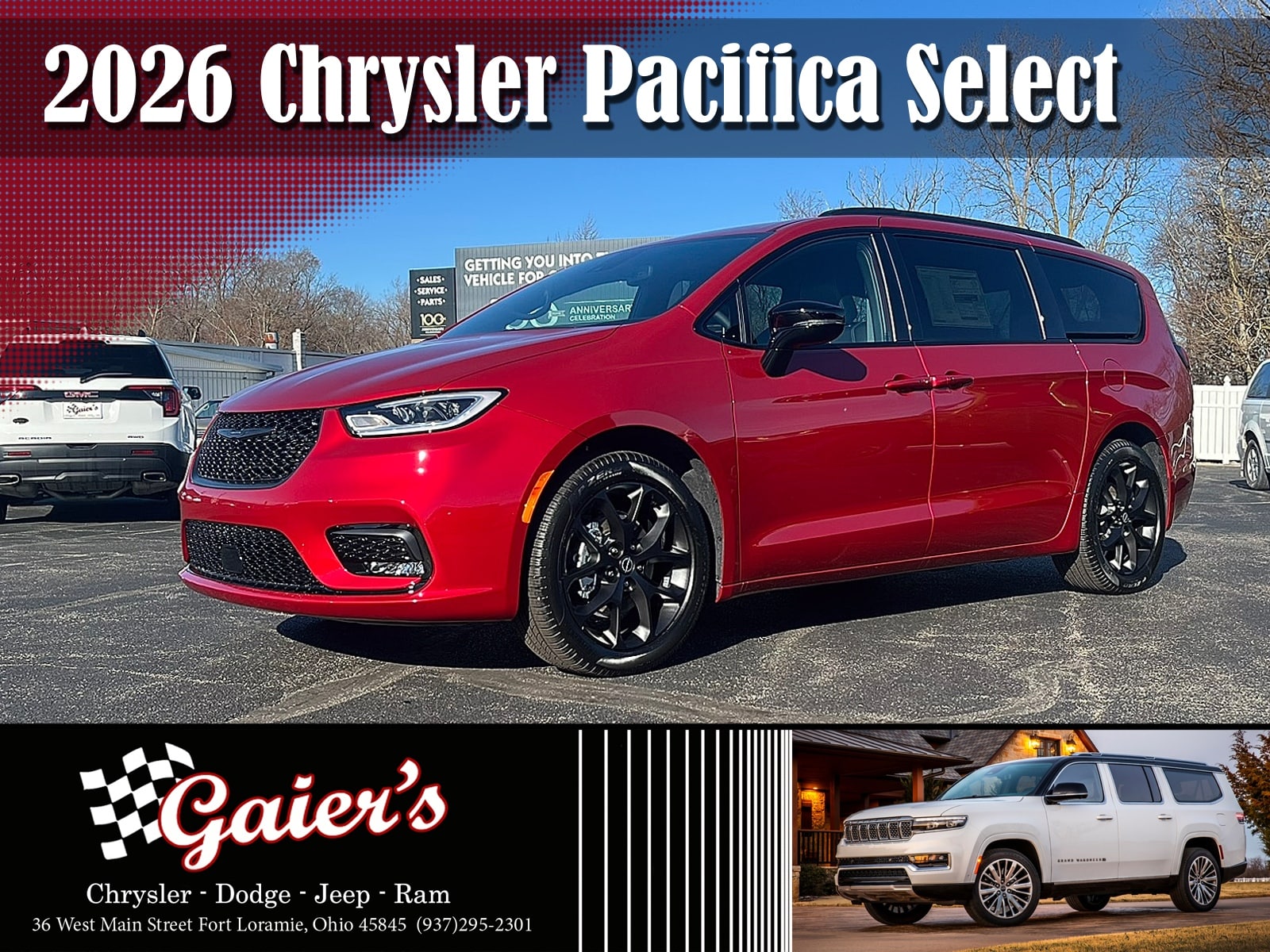 2026 Chrysler Pacifica Select's photo