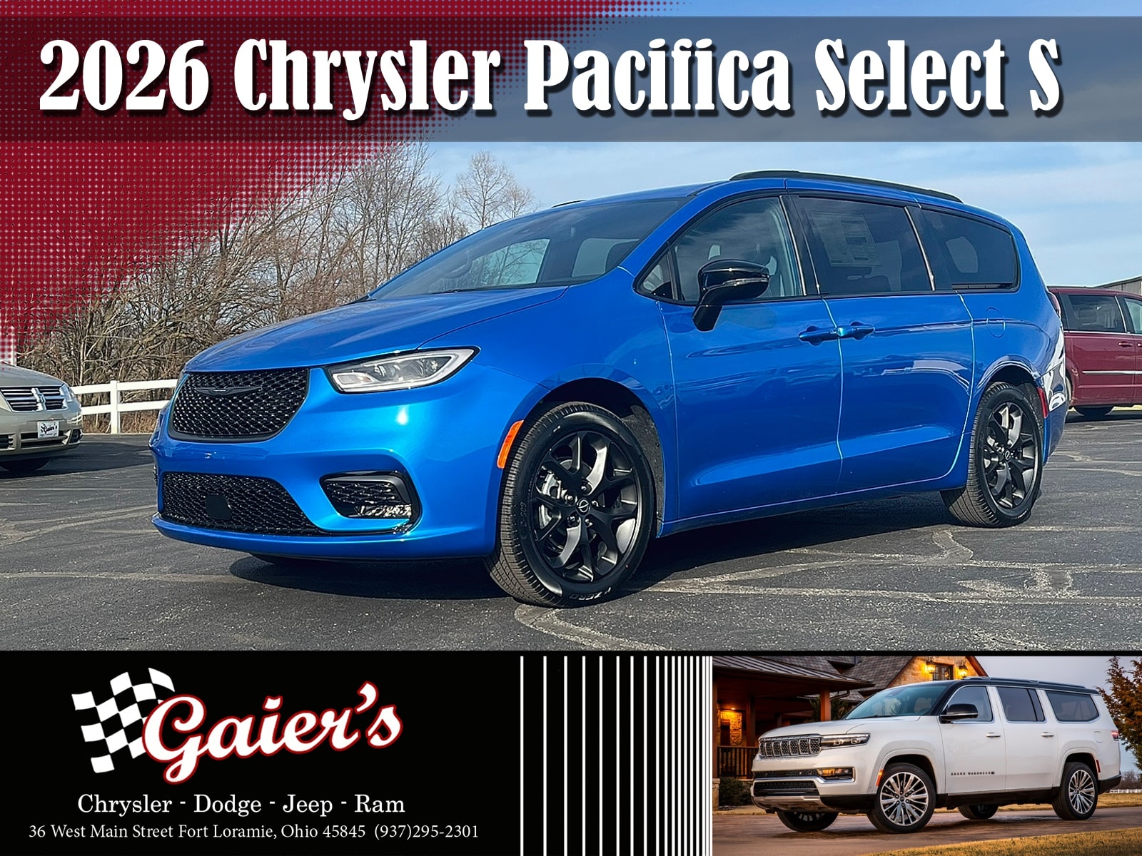 2026 Chrysler Pacifica Select's photo