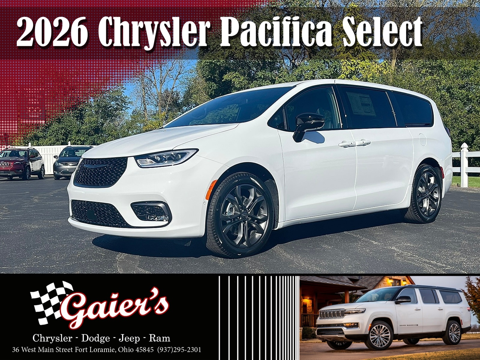 2026 Chrysler Pacifica Select's photo