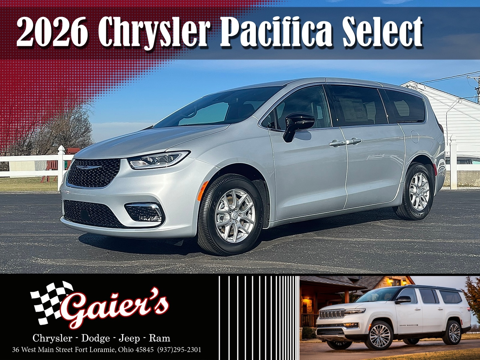 2026 Chrysler Pacifica Select's photo