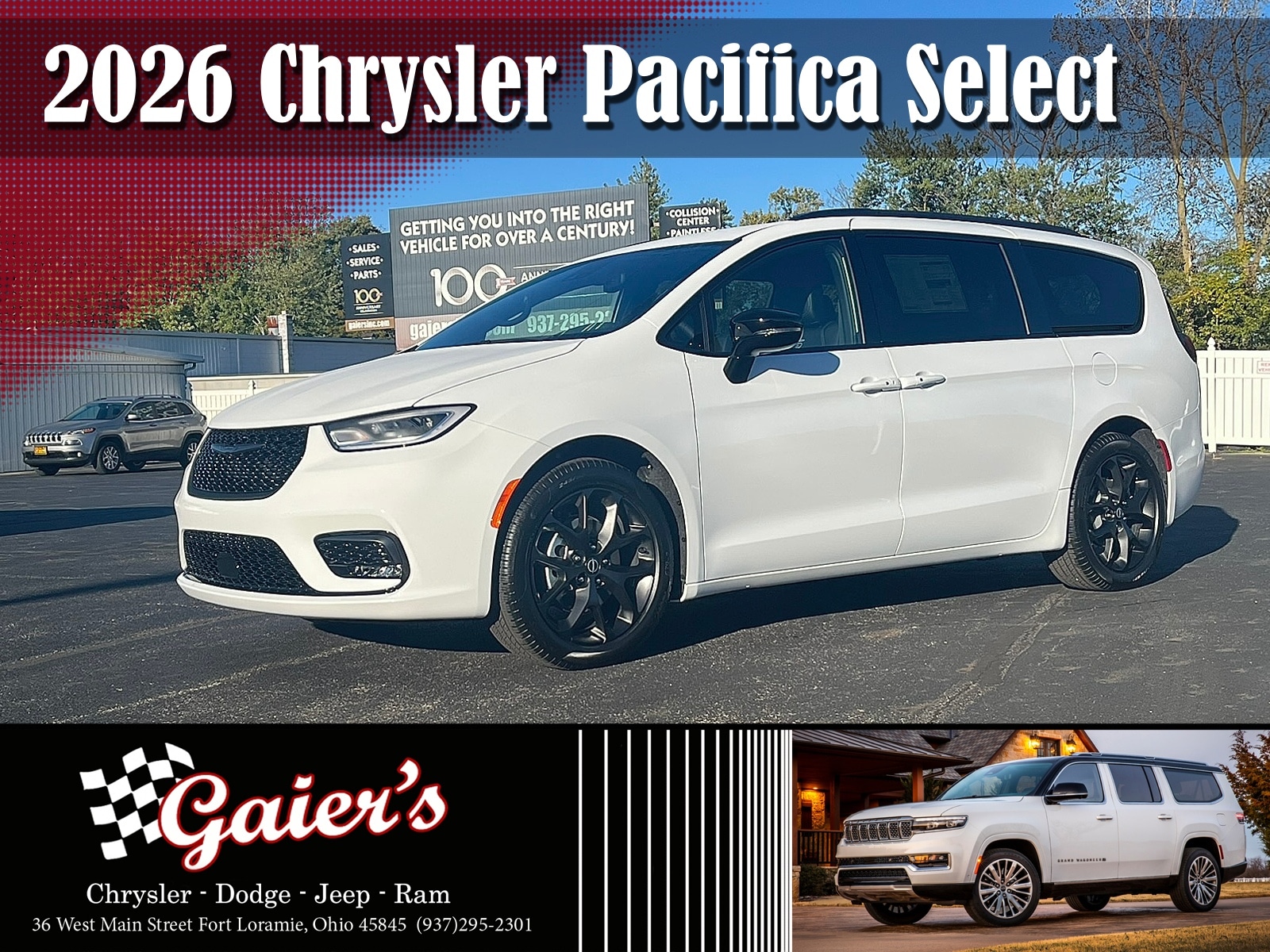 2026 Chrysler Pacifica Select's photo