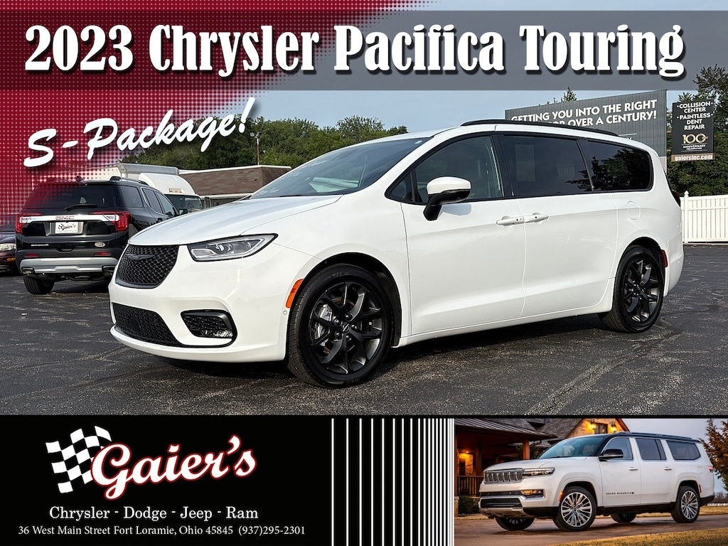 Used 2023 Chrysler Pacifica Touring L Van Passenger Van