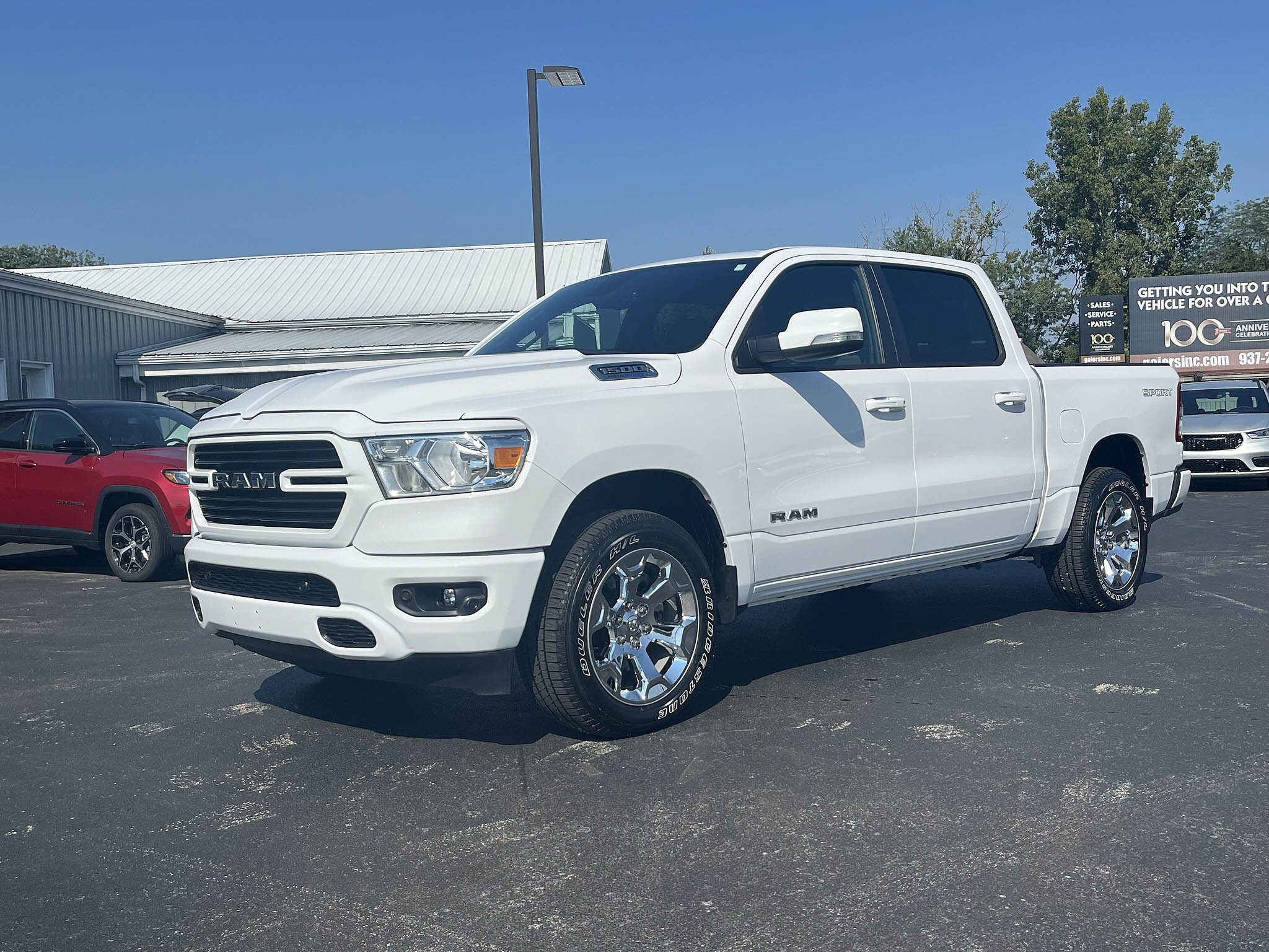Used 2021 RAM Ram 1500 Pickup Big Horn/Lone Star with VIN 1C6SRFFT0MN783114 for sale in Fort Loramie, OH