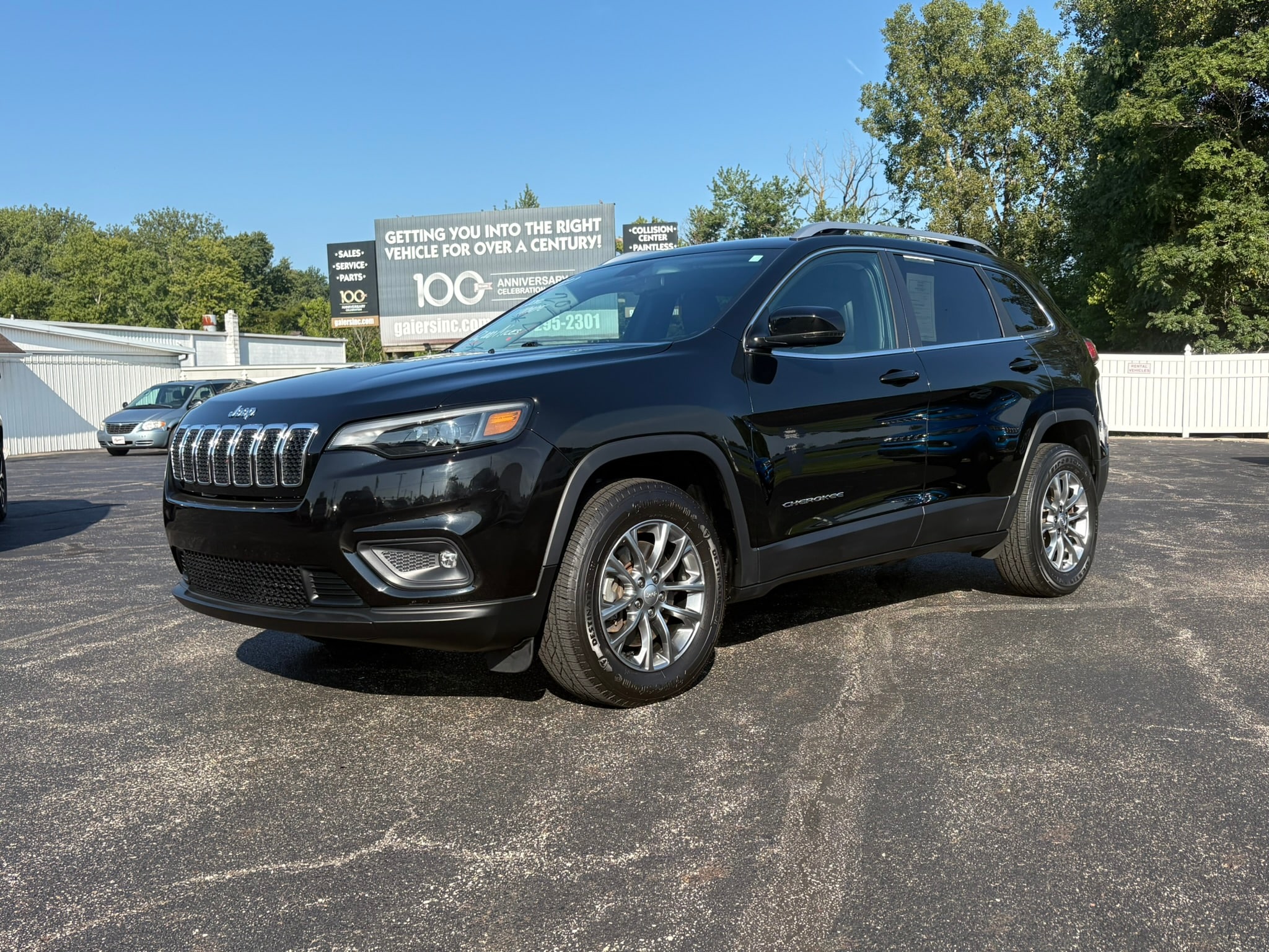 Used 2020 Jeep Cherokee Latitude Plus with VIN 1C4PJMLB8LD590638 for sale in Fort Loramie, OH