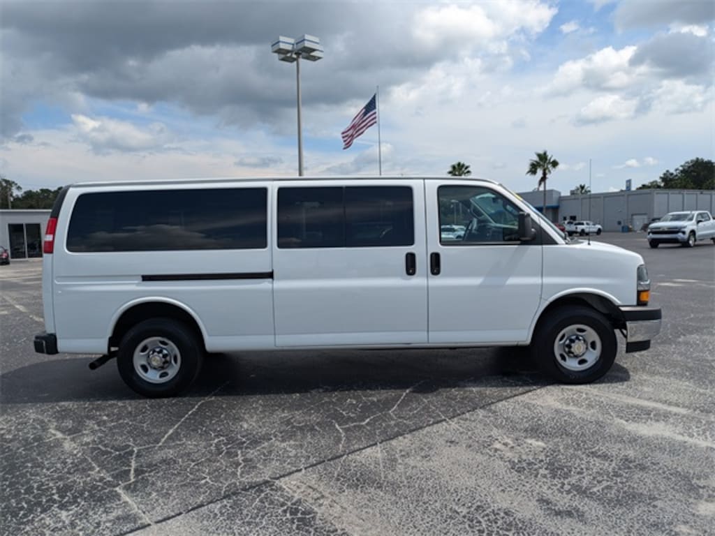 Certified 2024 Chevrolet Express 3500 LT Van Extended Passenger Van