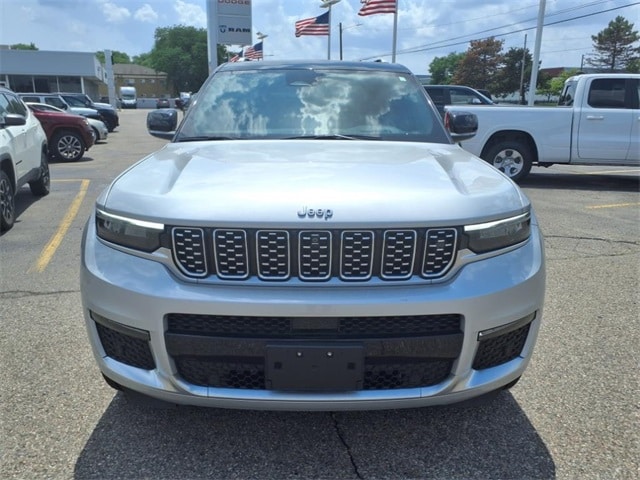Used 2021 Jeep Grand Cherokee L Summit Reserve with VIN 1C4RJKEG0M8127585 for sale in Warren, MI