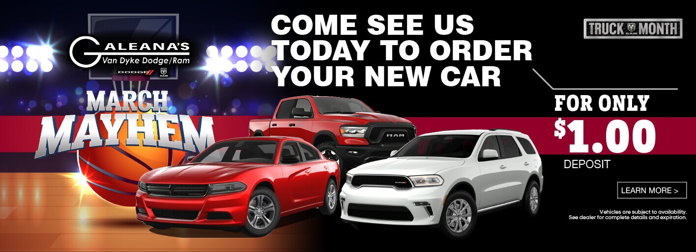 Galeana's Van Dyke Dodge Ram in Warren l Detroit Area